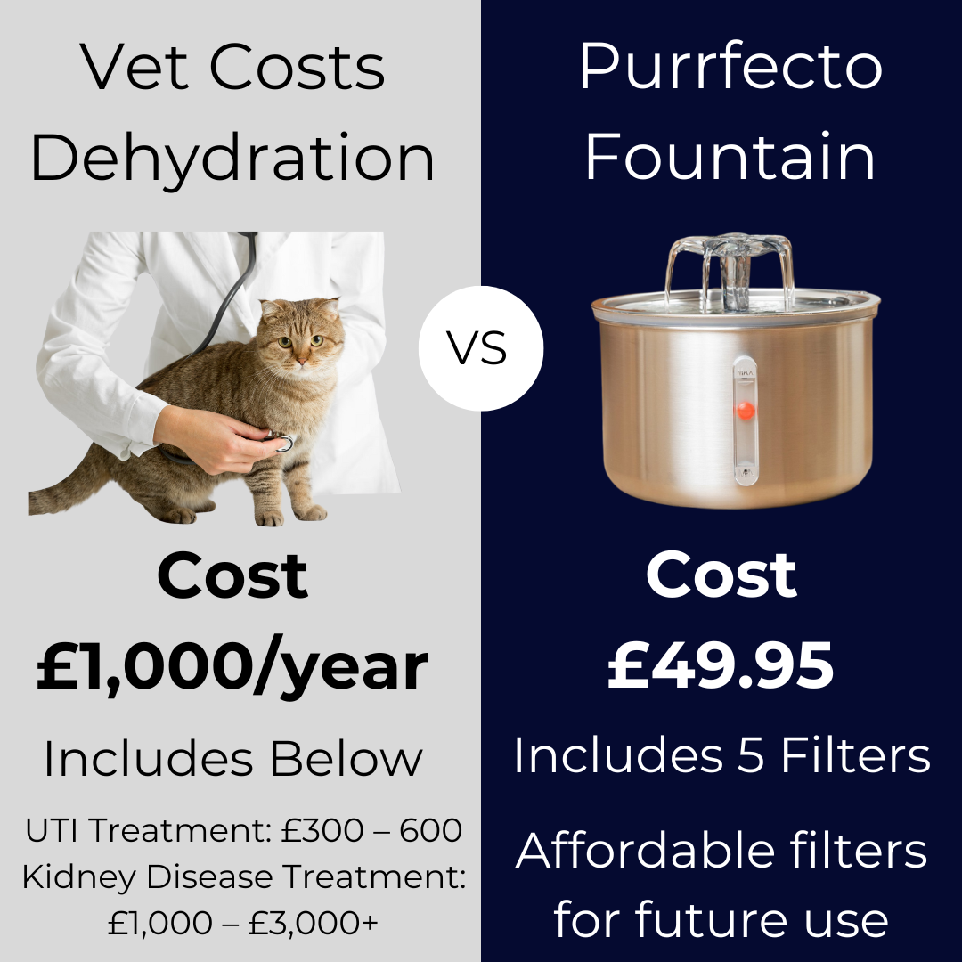 Purrfecto™ Premium Stainless Steel Fountain